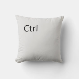 Control Key Throw Pillow