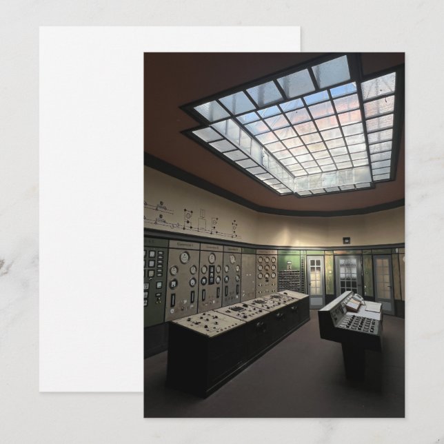 Control Room Holiday Card (Front/Back)