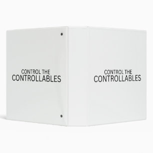 Control the Controllables Project Binder