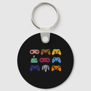 Control Video Game Controller Console Gaming Retro Keychain