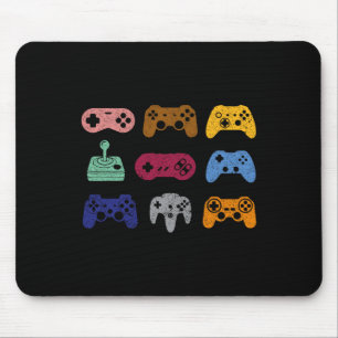Control Video Game Controller Console Gaming Retro Mouse Pad