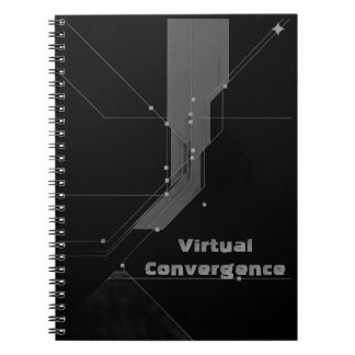 'Controlled Glitch' Spiral Book - Abstrac Art