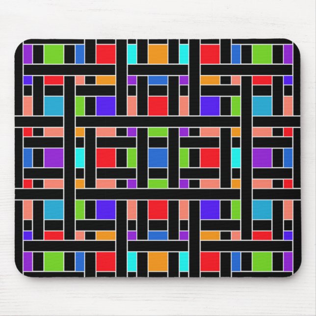 Controlled Randomness 1 Mouse Pad (Front)