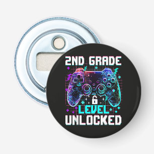 Controller 2nd Grade Level Unlocked First Day Bottle Opener