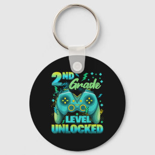 Controller 2nd Grade Level Unlocked First Day Of S Keychain