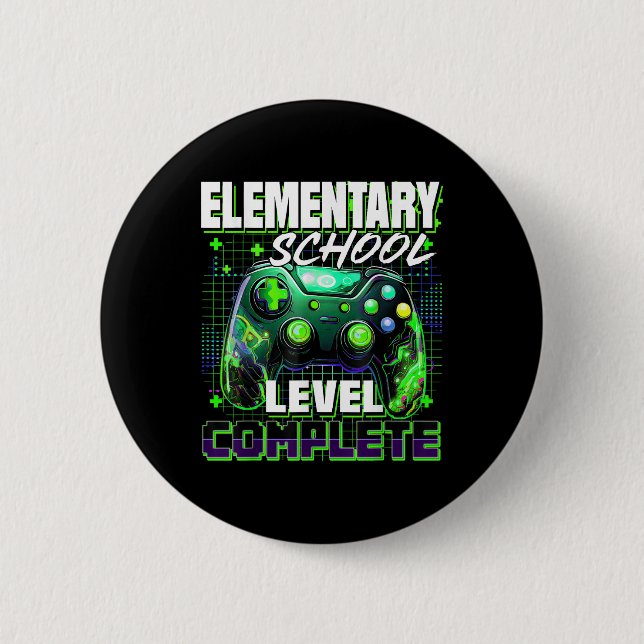 Controller Elementary School Level Complete Gradua 2 Inch Round Button (Front)