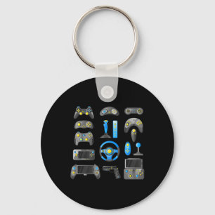 Controller Game Control All The Things Video Game Keychain