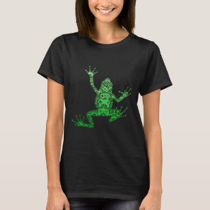 Controller Men Boys Kids Teens - Video Gamer Frog T-Shirt