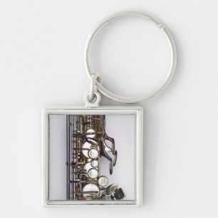 Controls of Saxophone Keychain