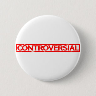 Controversial Stamp 2 Inch Round Button