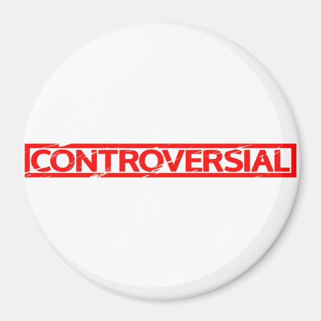 Controversial Stamp Magnet (Front)