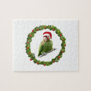 Conure Christmas Wreath @ Jigsaw Puzzle