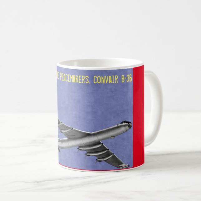 Convair B-36 Peacemaker, Café Mug (Devant droit)