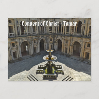 Convent of Christ in Tomar. Portugal Postcard
