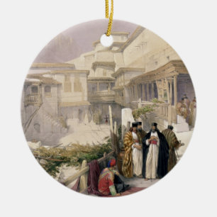Convent of St. Catherine, Mount Sinai, February 17 Ceramic Ornament