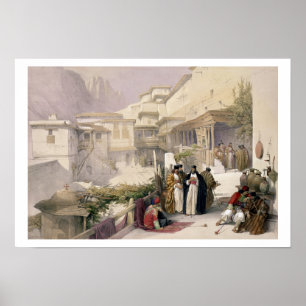 Convent of St. Catherine, Mount Sinai, February 17 Poster