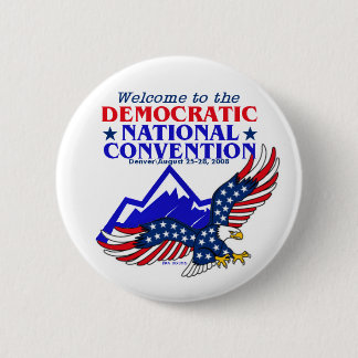 Convention DNC Obama Button