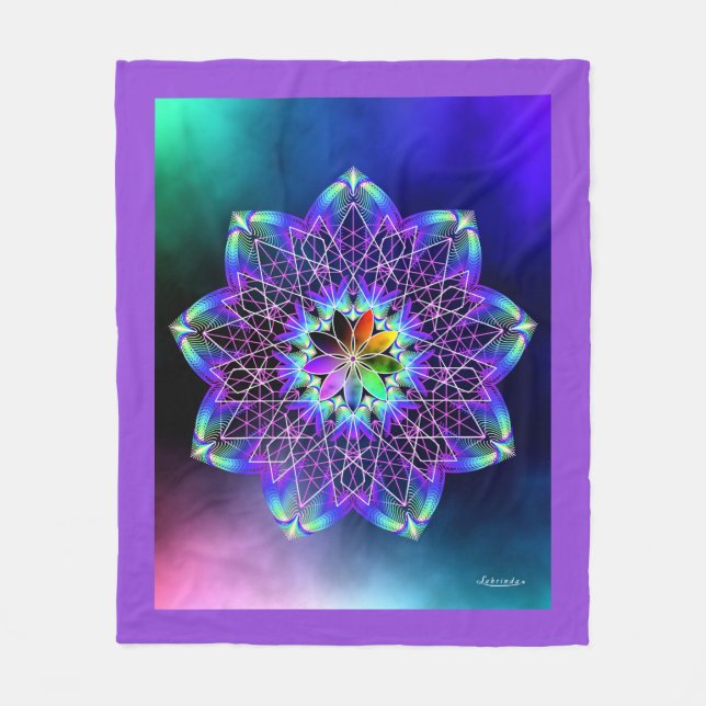 Convergence Fleece Blanket (Front)