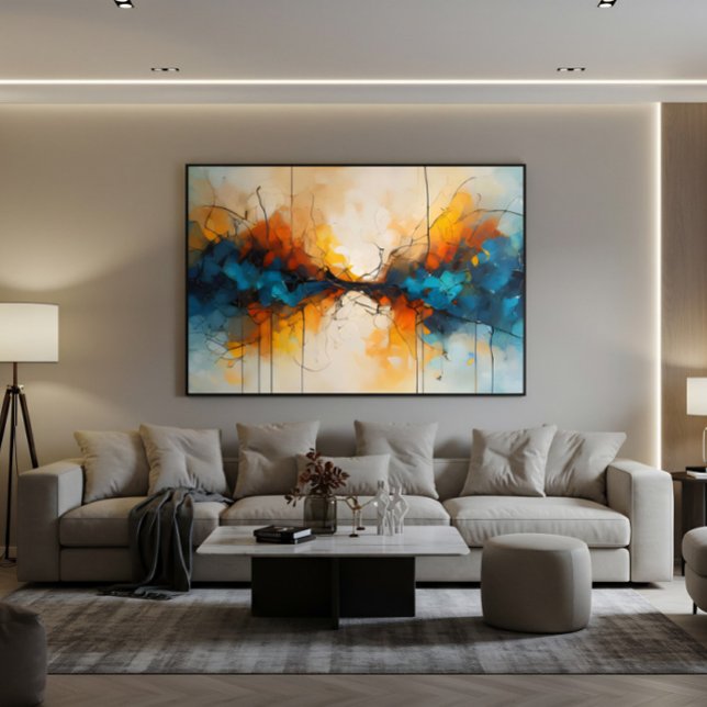 Converging Flows Canvas Print (Creator Uploaded)