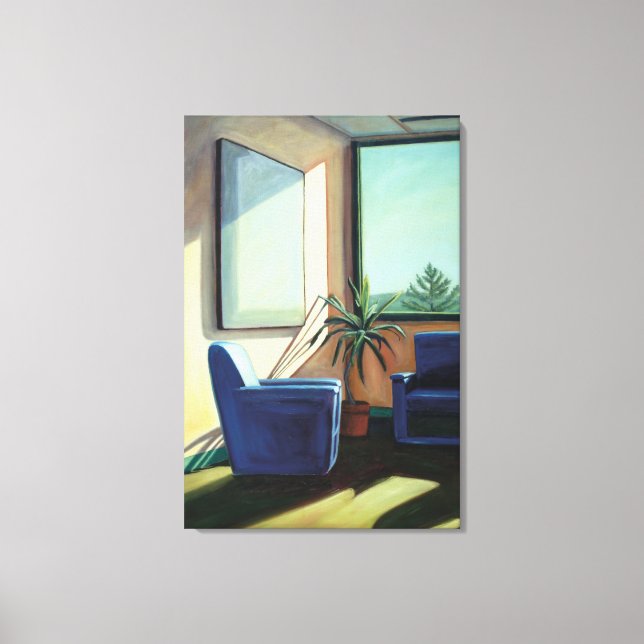 Conversation 2002 canvas print (Front)