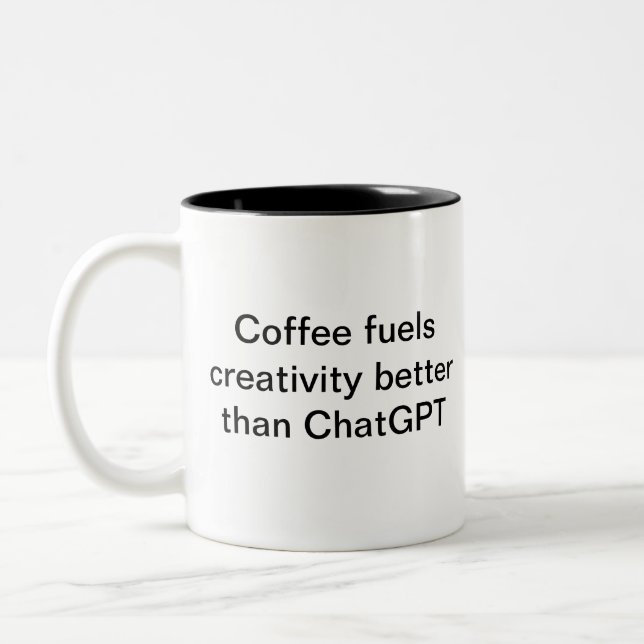 Conversation-GPT Mug pour l'amoureux du café dans  (Gauche)