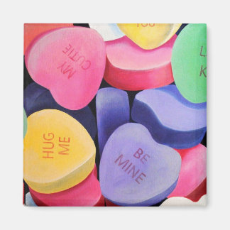 Conversation Hearts Magnet