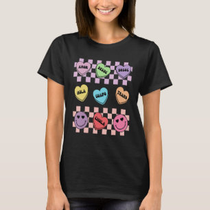 Conversation Hearts Spanish Mexican Valentines Day T-Shirt