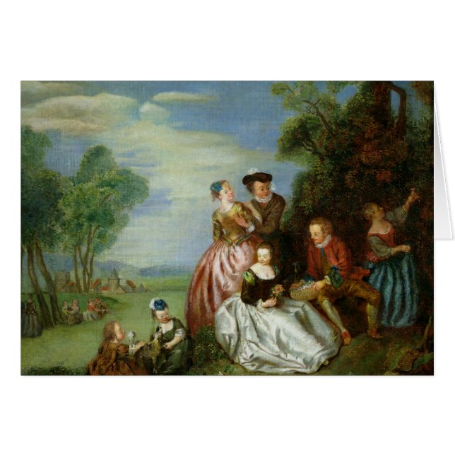 Conversation in a Park (Front Horizontal)