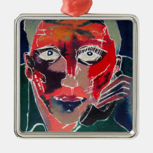 Conversation Metal Ornament