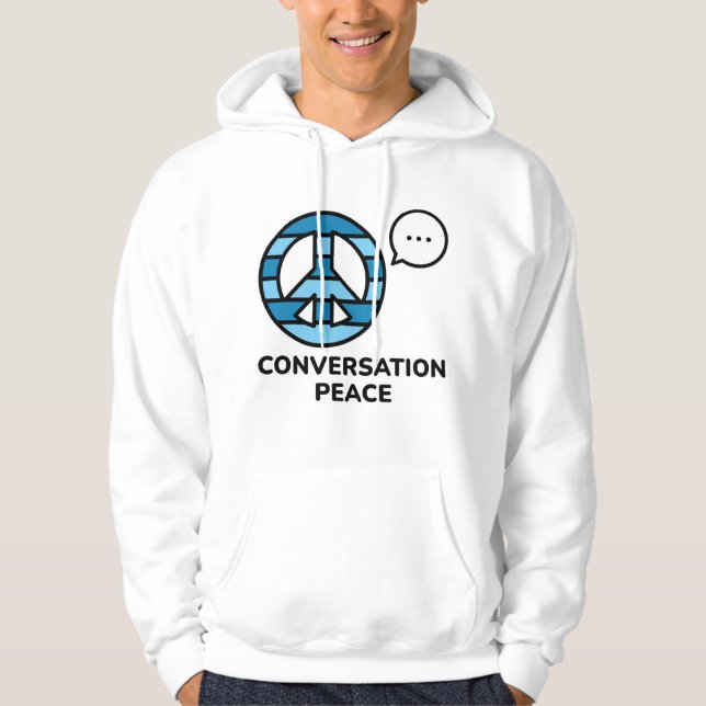 Conversation Peace Hoodie (Front)