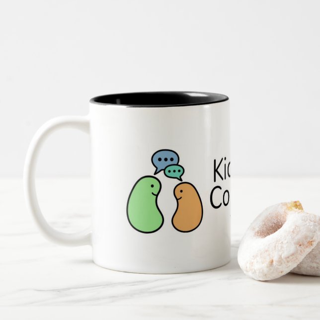 Conversations de donneurs de rein Mug (Avec donut)