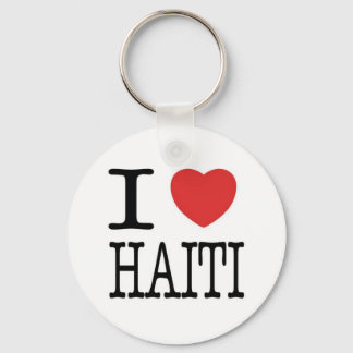 Conversations with the Living: I <3 Haiti Key Keychain
