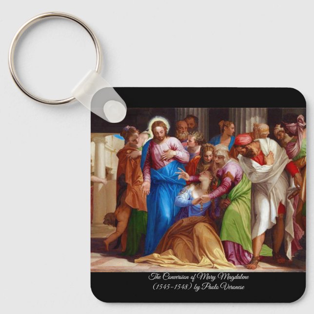Conversion of Mary Magdalene Keychain (Front)