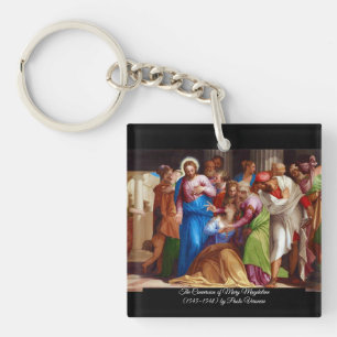 Conversion of Mary Magdalene Keychain