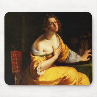 Conversion of the Magdalene - Artemisa Gentileschi Mouse Pad