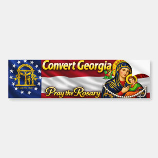 Convert Georgia Bumper Sticker