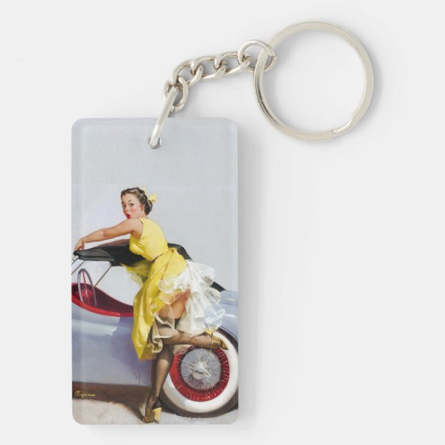 Convertible Pin Up Keychain (Back)