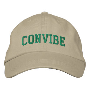 Convibe Hat - Green on Canvas