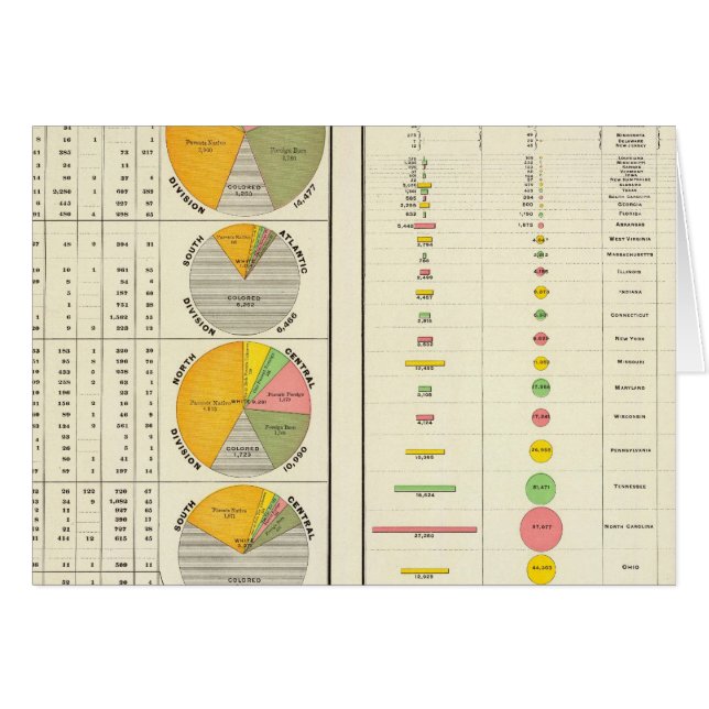 Convicts in Penitentiaries by State (Front Horizontal)