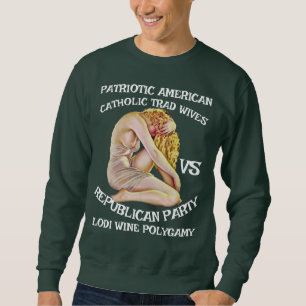 Convicts Pope Leo Christian Catholics DHS CBP God Sweatshirt