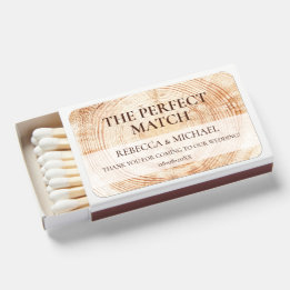 Convient parfaitement Rustic mariage Wood Grain Cu