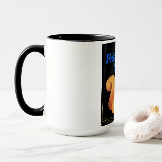 Convivial écureuil : tasse de café (Avec donut)