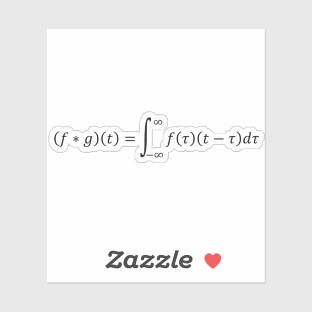 Convolution Product Of Two Functions (Sheet)