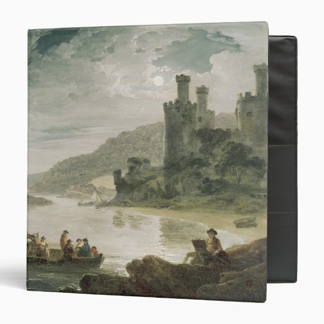 Conway Castle, 1794 Binder (Front/Inside)