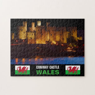 CONWAY CASTLE, WALES JIGSAW PUZZLE