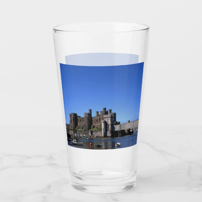 Conwy Castle Glass (Back)