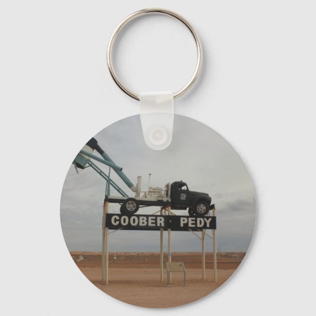 coober pedy keychain (Front)