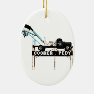 Coober Pedy, Opal Capital of the World Ceramic Ornament