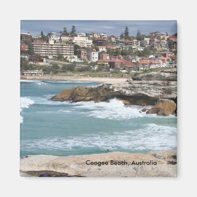 Coogee Beach, Sydney, Australie Magnet (Devant)