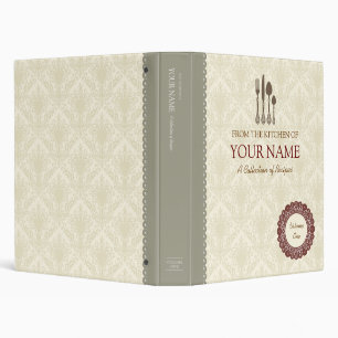 Cook book lace binder